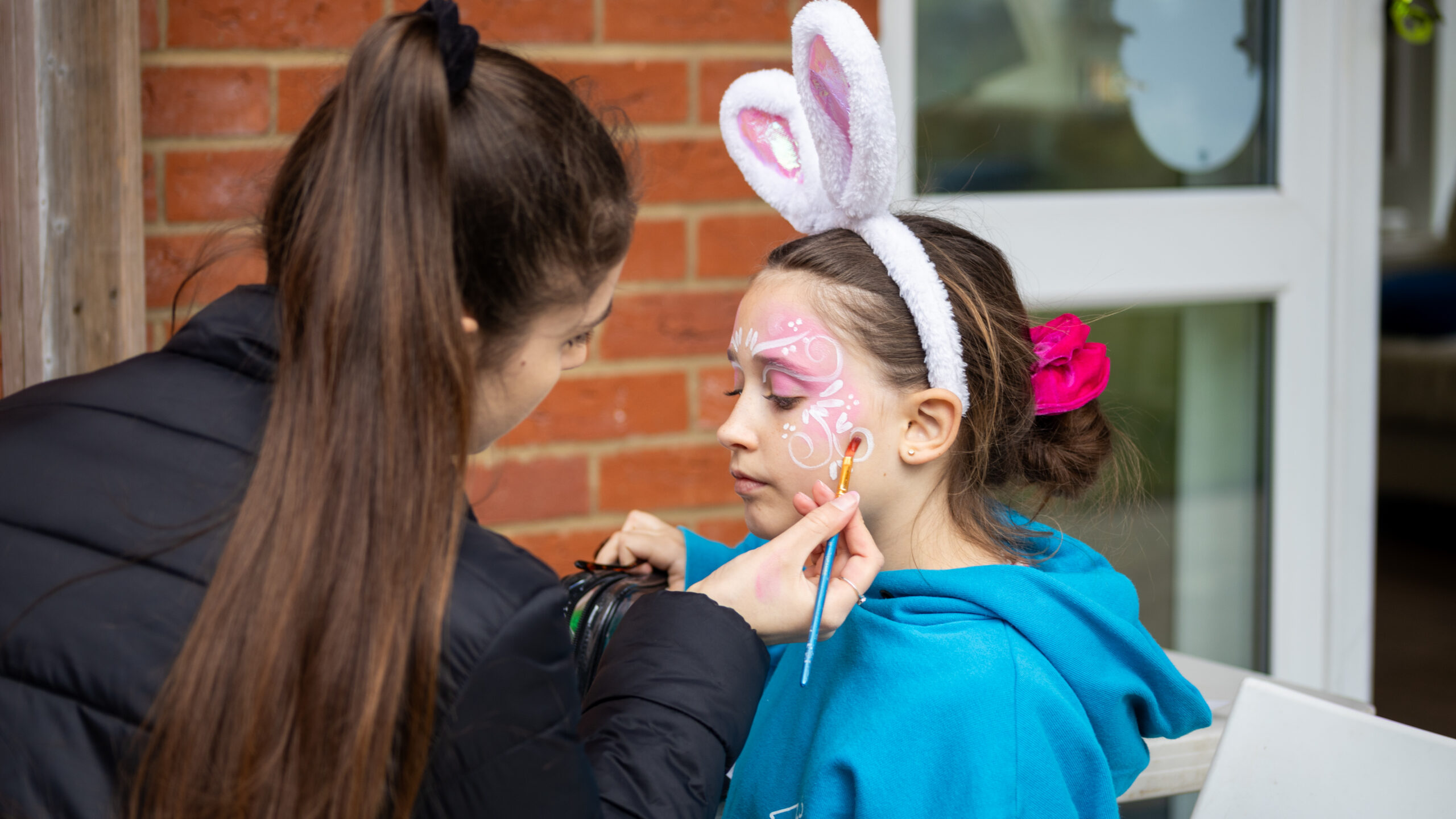 Easter face painting